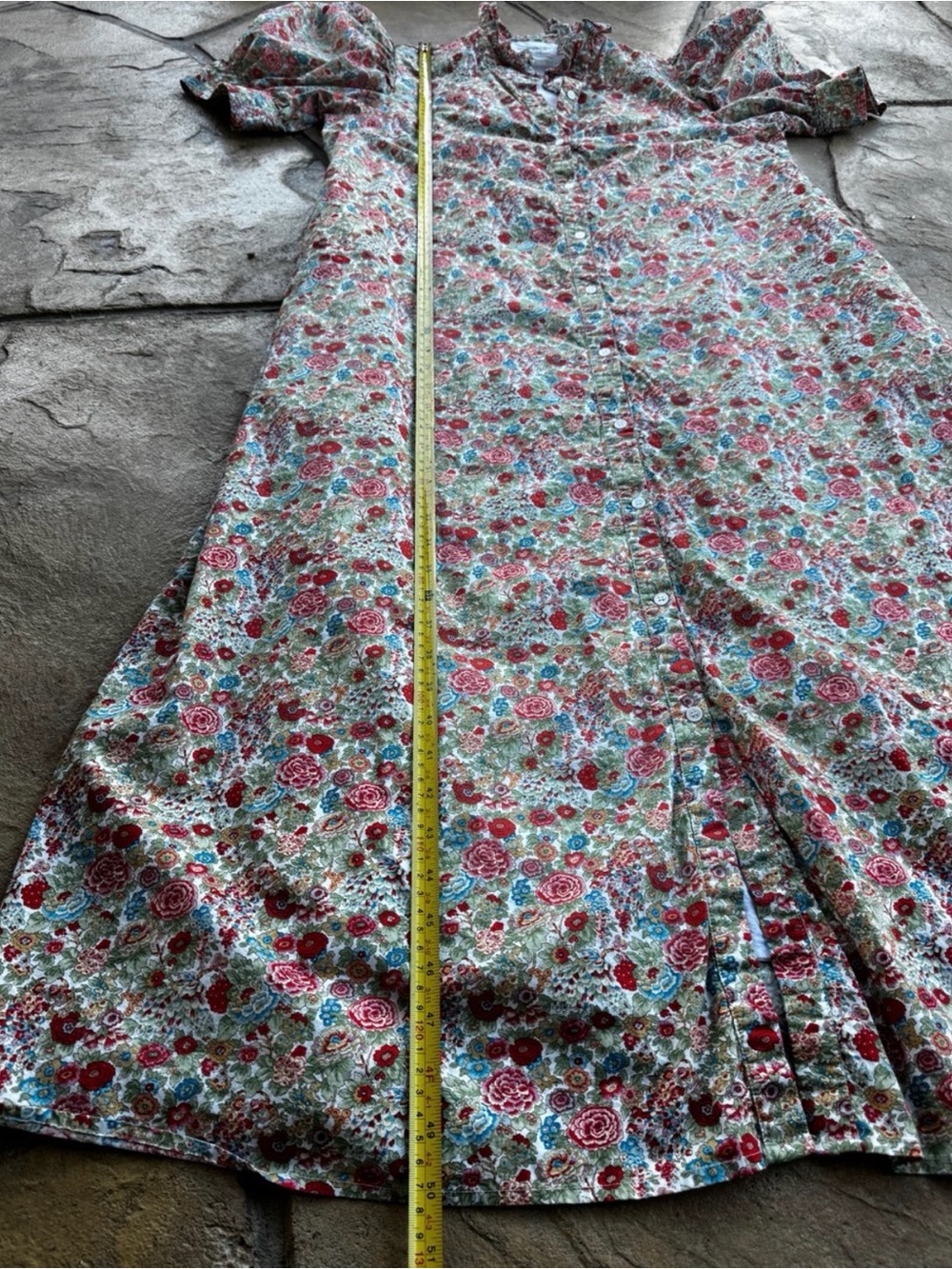 HYACINTH HOUSE
Red Floral Ruffle Collar Louisa
Maxi Dress Size L - Picture 9 of 13